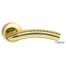 Ручка раздельная ARMADILLO модель Libra LD26-1SG/GP-4 матовое золото/золото