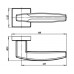 Ручка дверная раздельная ARC USQ2 SN/CP/SN-12 Матовый никель/хром/матовый никель 