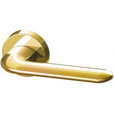 Ручка дверная раздельная EXCALIBUR URB4 GOLD-24 Золото 24К 