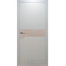 Дверь межкомнатная крашенная эмалью со вставкой из шпона дуба "Халес" модель Уника 5 Тип A