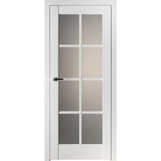 Межкомнатная дверь серии Mega soft тип V (стекло матовое)