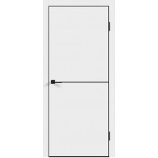 Межкомнатная дверь серии Mega модерн 2 (черная кромка)