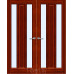 Дверь межкомнатная ОКА (массив ольхи), модель Трояна  ЧО (Жлобин, РБ)
