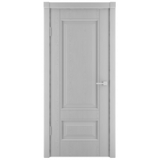 Дверное полотно модель Сканди шпон дуба 2000*800 цвет  серый