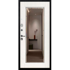 Металлическая дверь серии T-Doors модель Бавария-2 с зеркалом 