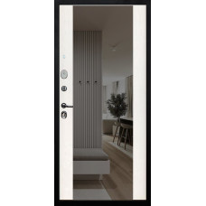 Металлическая дверь серии T-Doors модель Бавария-2 с зеркалом 