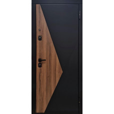Металлическая дверь серии T-Doors модель Руан 4-х уступчатая (наполнение Rockwool Акустик Баттс)