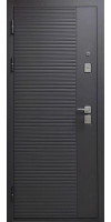Металлическая дверь Сингапур-2 4-х уступчатая с умным замком No Key