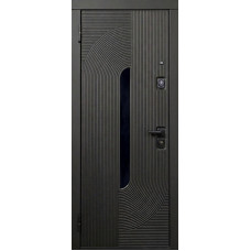 Металлическая дверь серии T-Doors модель Тулуза 4-х уступчатая (наполнение Rockwool Акустик Баттс)
