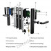 DIRCODE Slim (для узкопрофильных дверей со встроенным модулем Bluetooth)