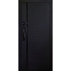 Металлическая дверь серии T-Doors модель Канзас четырехуступчатая с умным замком Morgan Secret (с видеодомофоном и встроеном Wi-Fi) 