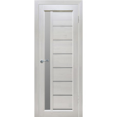 Дверь межкомнатная из массива сосны модель Вега 9 ЧО белый