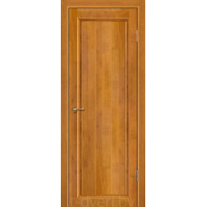 Дверь межкомнатная из массива ольхи Версаль, медовый орех, глухая