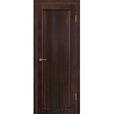 Дверь межкомнатная из массива ольхи Версаль, венге, глухая