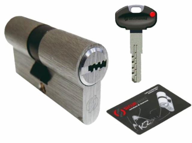 Цилиндр Securemme K2-P (ключ/ключ) 